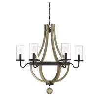 Eden 6-LT Outdoor Chandelier