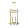 Kent Warm Brass 4-LT Foyer