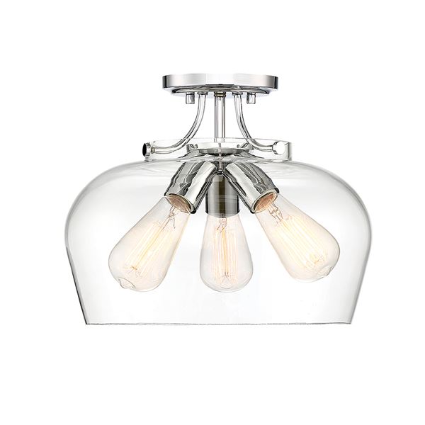 Octave 3-LT Semi Flush