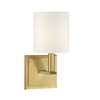 Waverly 1-LT Warm Brass Sconce