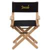 Personalized Kid Size Directors Chair in Black