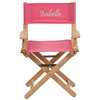 Personalized Kid Size Directors Chair in Pink