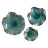 Uttermost Abella Ceramic Flowers Set Of 3