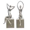 Uttermost Jaylene Silver Sculptures Set Of 2