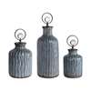 Uttermost Mathias Grey-Blue Vessels Set Of 3