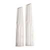 Uttermost Kenley Crackled White Vases Set Of 2