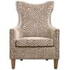 Uttermost Kiango Animal Pattern Armchair