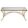 Uttermost Alayna Gold Coffee Table