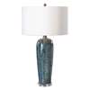 Uttermost Maira Blue Ceramic Table Lamp