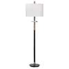 Uttermost Maud Aged Black Floor Lamp