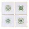 Uttermost Organic Symbols Print Art Set Of 4