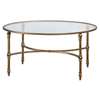 Uttermost Vitya Glass Coffee Table