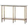 Uttermost Elenio Glass Console Table