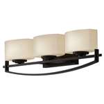 Murray Feiss Bleeker Street 3-Light Vanity Fixture in Oil Rubbed Bronze Finish - VS18203-ORB