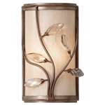 Murray Feiss Priscilla 1-Light Sconce in Arctic Silver Finish - WB1576ARS