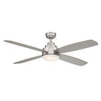 Wind River Aeris LED 52" Ceiling Fan - Stainless Steel - WR1602SS