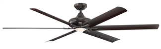 70" Ceiling Fan with Light & Remote Control