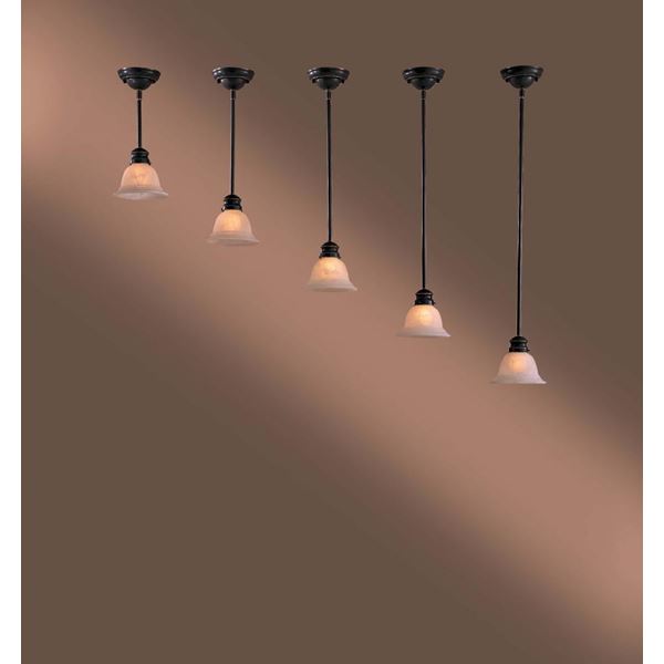 Minka-Lavery 1 Light Mini Pendant In Restoration Bronze Finish - W30-37-PL