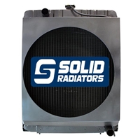 Gleaner Combine Radiator 71302772, 71195483