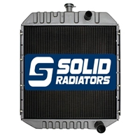 White Tractor Radiator 72500876