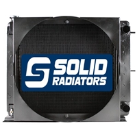 Melroe Spray Coupe Radiator 810307, 6625225