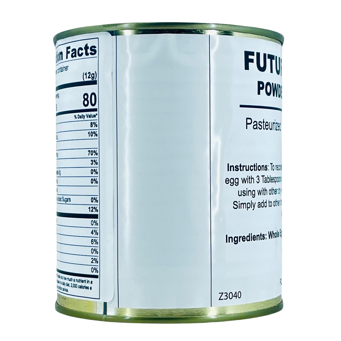 Instant Potato Flakes by Future Essentials (Case of 6 cans) - #10 Sizes Can