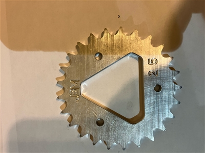 25 engine gear triangle hub quarter midget sprocket #40 chain