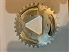 32 engine gear triangle hub quarter midget sprocket