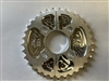 33 axle gear sprocket split hub 2 pcs #40 chain