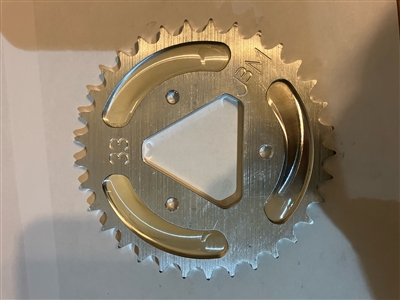 33 engine gear triangle hub quarter midget sprocket