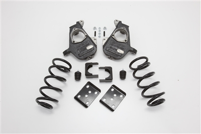 34004 2007-2013 Quad Silverado 4/7" Lowering Kit w/SPINDLES,COILS,FLIP KIT, & BUMP STOPS