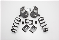 34024 2007-2013 S-Cab Silverado 4/7" Lowering Kit w/SPINDLES,COILS,FLIP KIT, & BUMP STOPS