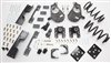 34027 2007-2013 S-Cab Silverado 3/5" Lowering Kit w/ C-NOTCH,SPINDLES,COILS,REAR HANGERS, BUMP STOPS & FLIP KIT