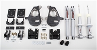 34170  2014+  GM TRUCK (1/2TON 2WD) 3/5 OR 4/6 SPINDLES,(/ADJUSTABLE FRONT STRUTS) REAR SHOCKS,FLIP KIT, ADJ. REAR HANGERS,REAR SHOCK EXTENDERS