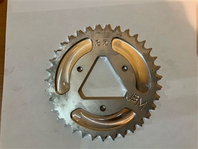 35 engine gear triangle hub quarter midget sprocket