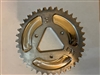 37 engine gear triangle hub quarter midget sprocket