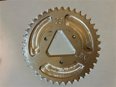38 engine gear triangle hub quarter midget sprocket