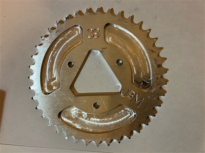 39 engine gear triangle hub quarter midget sprocket