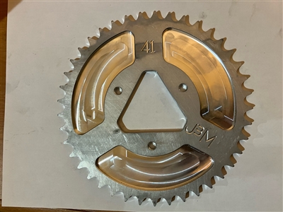 41 engine gear triangle hub quarter midget sprocket