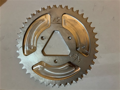 42 engine gear triangle hub quarter midget sprocket