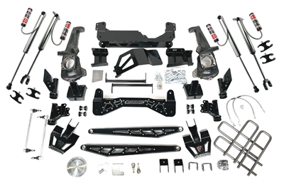 Mcgaughys 52458 7" Black SS Lift Kit 2020-2026 GM 2500 Truck W/ M84 Shocks