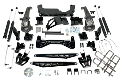 Mcgaughys 52459 7" Black SS Lift Kit 2020-2026 GM 3500 Truck