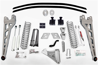 McGaughys 2011-2016 FORD F-250 (4WD),8" LIFT KIT PHASE 2 w/ front & rear shocks