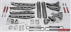 McGaughy's Ford F-350 Lift Kit 2005-07 4WD 8" Lift  - Phase 3 (Silver Powder Coat)