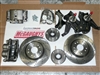 1963-70 C-10,13" Front Disc Kit w/2.5" Spindles **cross drilled** (5 on 4.75") (must use 17"+ rims)