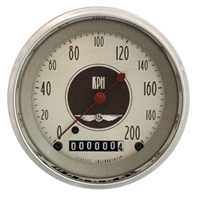 3 3/8" SPEEDO 200 KPH