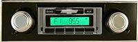 1967-1968 Chevrolet Camaro with BLACK Dash Custom Autosound USA-230 AM/FM Stereo Radio 200 watts