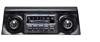 1972-1976 Chevy Corvette 300 watt Slidebar AM FM Car Stereo/Radio with Period Correct Knobs + 32 pin iPod Docking Cable