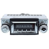 1968-1972 Ford Pickup Truck Custom Autosound 300 watt USA-740 AM FM Car Stereo/Radio with built-in Bluetooth, AUX Inputs, Color Change LCD Digital Display