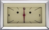Tan 1957 Chevy Clock